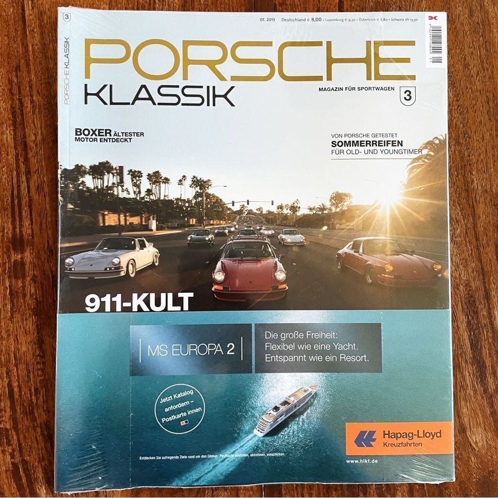Porsche Klassik Magazine for Sportscars Issue 01/2013 GERMAN